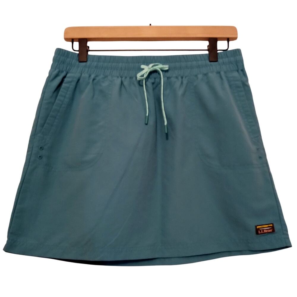 L.L. Bean Tidewater Quick Dry Skirt Nylon Lightweight Outdoor Gorpcore SZ XS
